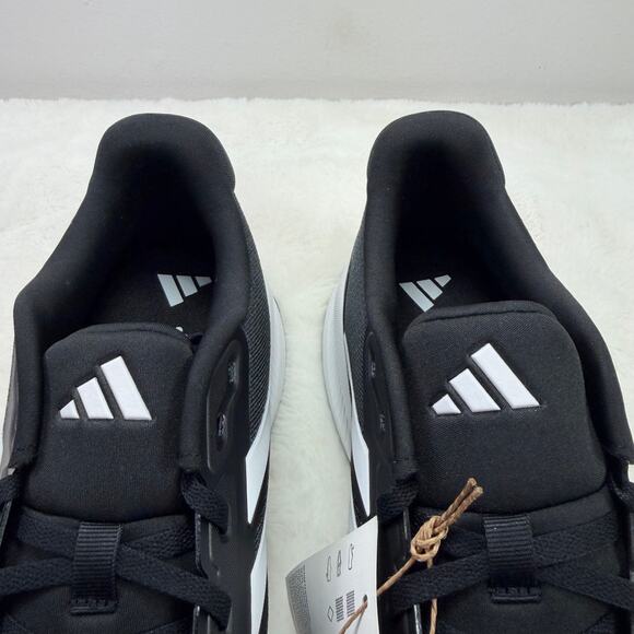 ADIDAS MENS RUNFALCON 5 RUNNING SHOES - BLACK - SIZE 12 NWB - Picture 9 of 11